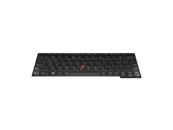 Chicony - Erstatningstastatur for bærbar PC - med Trackpoint - bakbelysning - QWERTY - Dansk - FRU, CRU - Tier 2