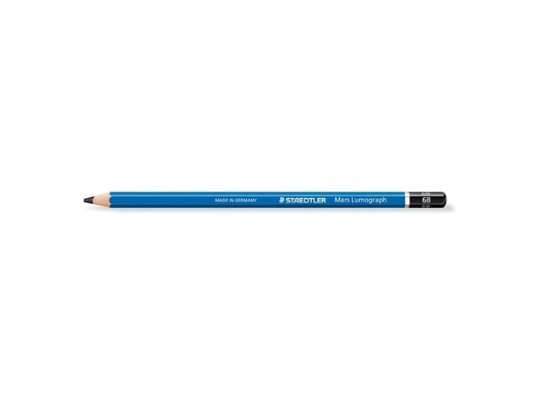 STAEDTLER Mars Lumograph - Blyant - 6B - 2 mm (en pakke 12)