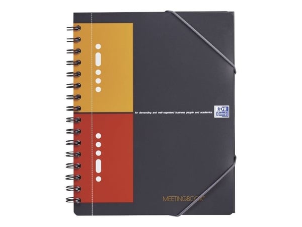 Oxford International Meetingbook A5+, rutat