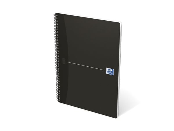 Notesbog oxford smart black notebook a5 linjeret