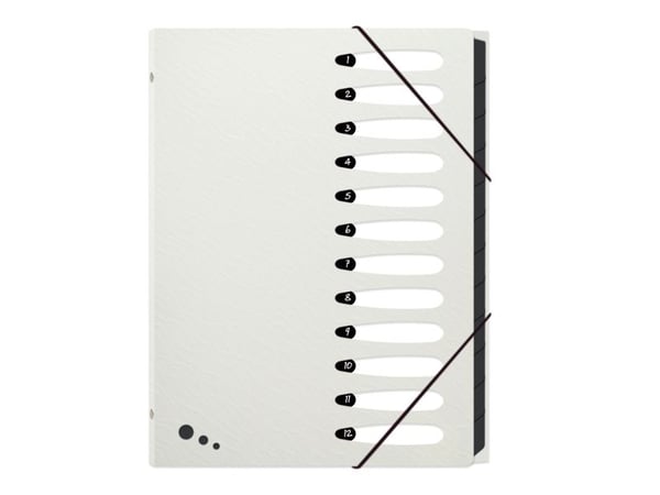 Elba Binder Folder ELBA A4 8P PP WHITE (400068818)