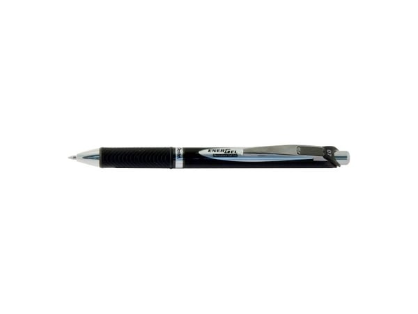 Rullepenn Pentel, permanent gel, 0,7 mm, sort