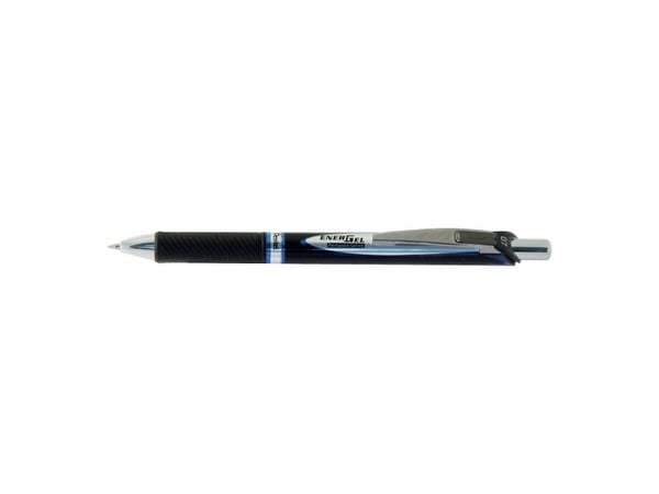 Rollerpen, Pentel, permanent gel, 0,7 mm, blå, pakke a 12 stk