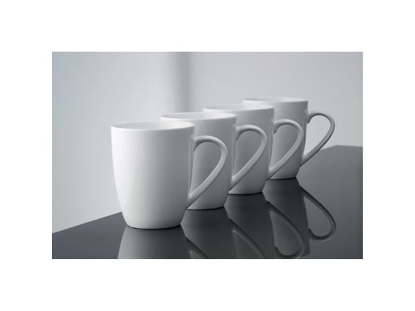 Cafekrus Aida hvid 30 cl - (4 stk.)