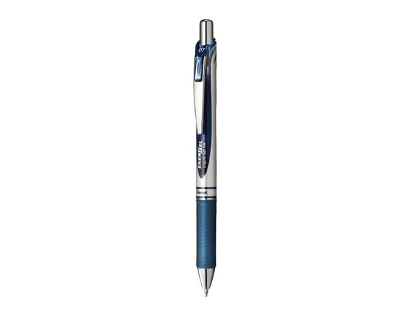 Gelpen Pentel BL77 Energel 0.7mm blå/sort (stk.)