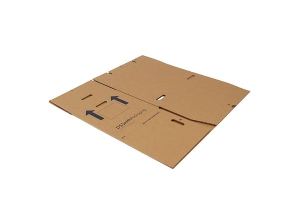 Flytteeske, DS Smith, stiftet, HxBxD: 586 x 383 x 380 mm