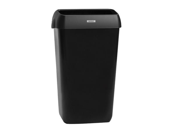 Affaldskurv Katrin 25 ltr. sort - til vægophæng