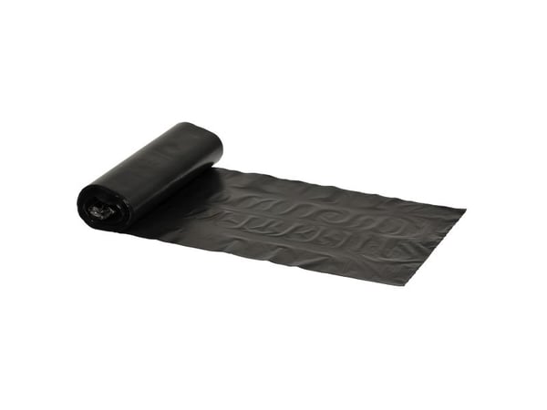 Affaldsposer, 20 L, 37 x 65 cm, 14 my, sort, pakke a 50 stk
