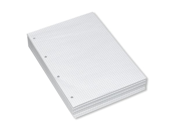 Konferenceblokke, Bantex Conference Pad 25S, A4, ternet, hvid, pakke med 20 stk Konferenceblokke, Bantex Conference Pad 25S, A4, ternet, hvid, pakke med 20 stk