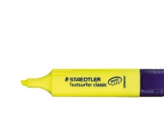 STAEDTLER Textsurfer classic 364 - Markeringspenn - gul - fargeblekk - 1-5 mm