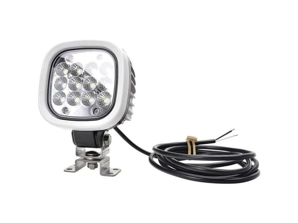 WAS arbeidslys 12 V, 24 V W130 7000 1207 bred nærfeltsbelysning (BxHxT) 110 x 159 x 86 mm 7000 lm WAS arbeidslys 12 V, 24 V W130 7000 1207 bred nærfeltsbelysning (BxHxT) 110 x 159 x 86 mm 7000 lm