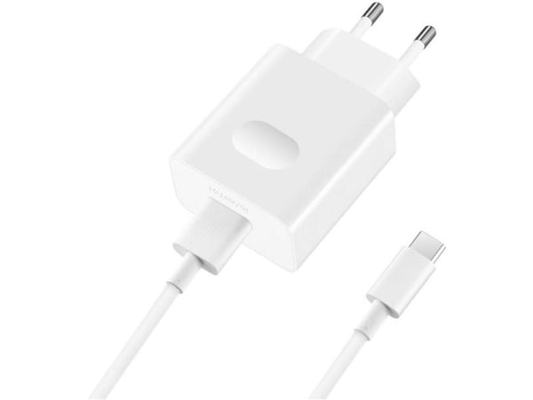 Huawei AP81 - Strømadapter - 22.5 watt - 5 A - QC (USB) - på kabel: USB-C - hvit