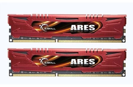 G.Skill ARES - DDR3 - sett - 16 GB: 2 x 8 GB - DIMM 240-pin - 1600 MHz / PC3-12800 - CL9 - 1.5 V - ikke-bufret - ikke-ECC