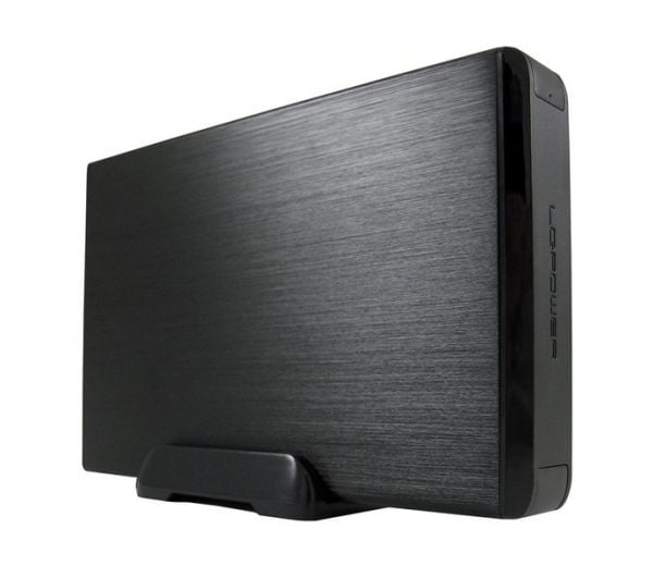 LC Power LC-35U3-Hydra - Lagringspakning - 3,5" - SATA 6Gb/s - USB 3.0 - sort
