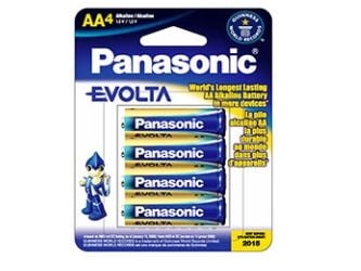 Panasonic Evolta LR6EGE - Batteri 4 x AA-typ - alkaliskt