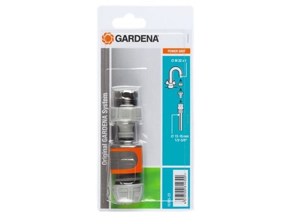 Gardena 18285-20, Letkun välikappale, 3/4", Harmaa, Oranssi