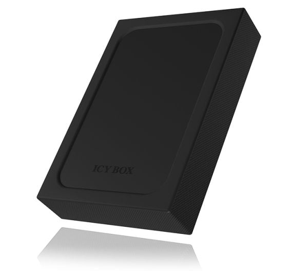 ICY BOX IB-256WP, HDD/SSD kabinett, 2,5", SATA, Serial ATA II, Serial ATA III, 6 Gbit/sek., Hot-swap, Sort