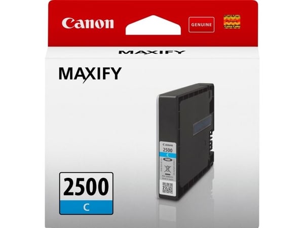 Canon PGI-2500 C - 9,6 ml - cyan - original - blekktank - for MAXIFY iB4050, iB4150, MB5050, MB5150, MB5155, MB5350, MB5450, MB5455