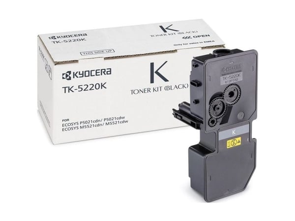 KYOCERA TK-5220K, 1200 sivua, Musta, 1 kpl