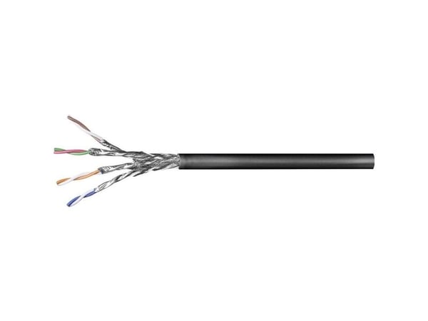 Goobay CAT 6 S/FTP 100m, 100 m, Cat6, S/FTP (S-STP)