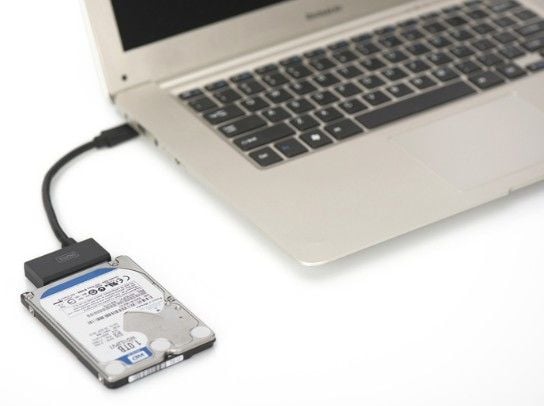 DIGITUS DA-70327 - Lagringskontroller - 2,5" - SATA 6Gb/s - USB 3.1 (Gen 2) - svart