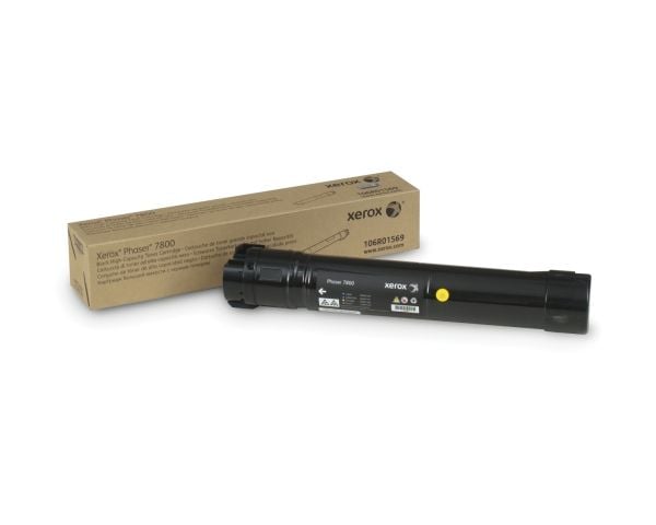 Xerox Phaser 7800 - Høykapasitets - svart - original - tonerpatron - for Phaser 7800