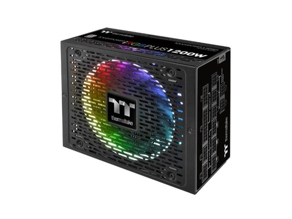 Thermaltake ToughPower iRGB PLUS TPI-1200DH3FCP - TT Premium Edition - strømforsyning (intern) - ATX12V 2.4/ EPS12V 2.92 - 80 PLUS Platinum - AC 10...