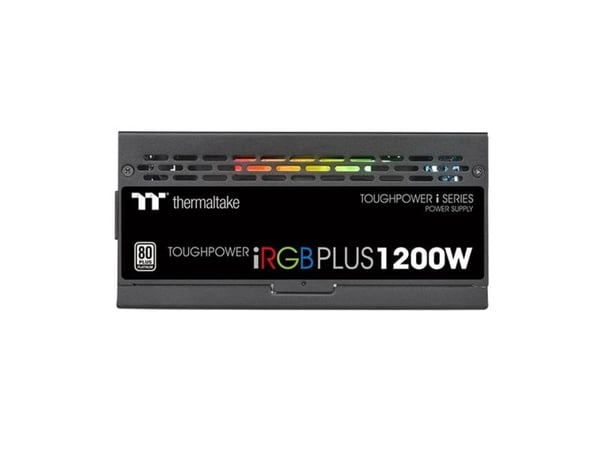 Thermaltake ToughPower iRGB PLUS TPI-1200DH3FCP - TT Premium Edition - strømforsyning (intern) - ATX12V 2.4/ EPS12V 2.92 - 80 PLUS Platinum - AC 10...