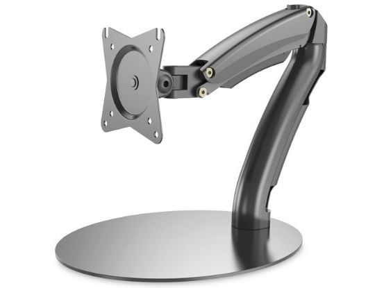 DIGITUS DA-90365 - Stativ - for flatpanel - svart - skjermstørrelse: 17"-27" - skrivebord