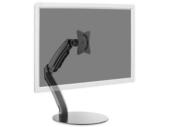 DIGITUS DA-90365 - Stativ - for flatpanel - svart - skjermstørrelse: 17"-27" - skrivebord