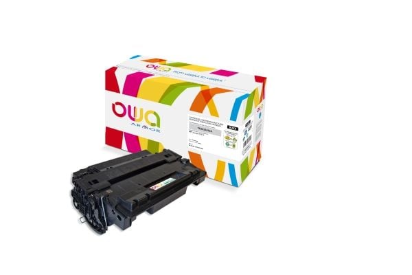 OWA - Svart - kompatibel - gjenfabrikert - tonerpatron (alternativ for: HP CE255A) - for HP LaserJet Enterprise MFP M525; LaserJet Enterprise Flow ...