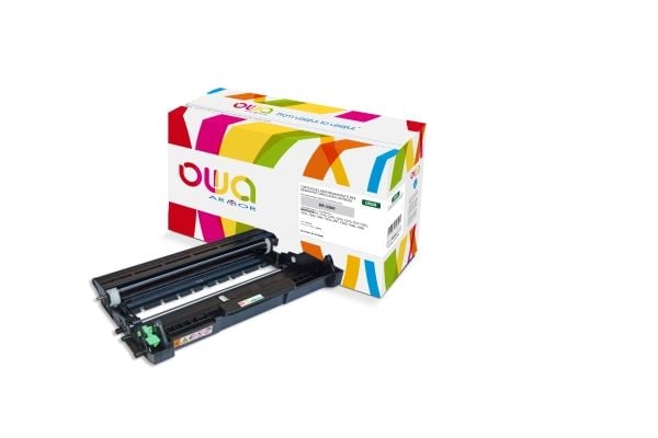 OWA - Svart - kompatibel - gjenfabrikert - tonerpatron (alternativ for: Brother DR2200) - for Brother DCP-7055, 7057, 7070, HL-2130, 2132, 2135, 22...