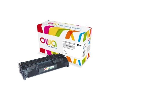 OWA - Svart - kompatibel - återanvänd - tonerkassett (alternativ för: HP CF280A) - för HP LaserJet Pro 400 M401, MFP M425