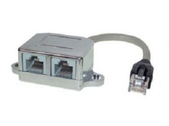 shiverpeaks BS75002-1, 0,1 m, RJ-45, 2 x RJ-45