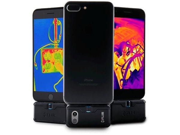 FLIR One Pro - iOS - Lämpö- ja näkövalokameran yhdistelmämoduuli - älypuhelimeen kiinnitettävissä