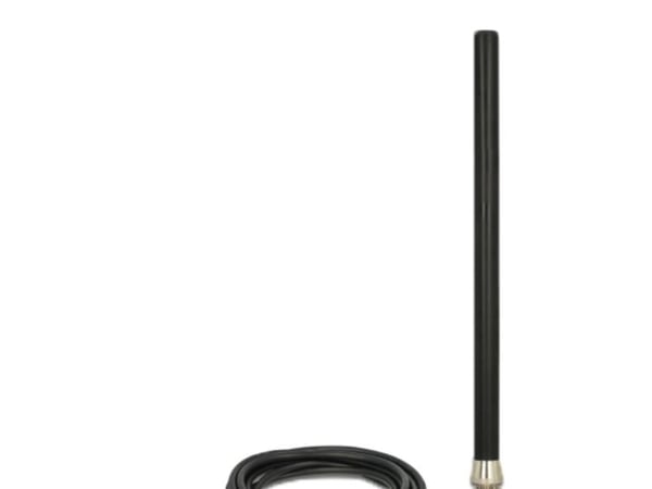 Delock - Antenne - stang - mobiltelefon, Wi-Fi, Bluetooth - 3 dBi - rundtstrålende - utendørs, kan monteres på vegg