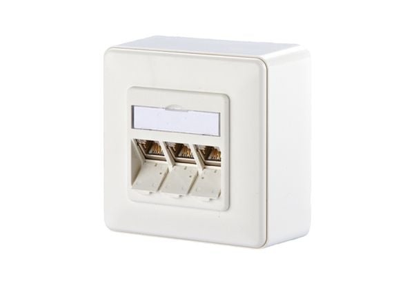 BTR NETCOM 1309130002-E, RJ-45, Valkoinen