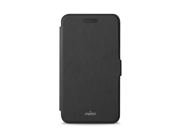 Huawei Y360 Eco-Leath. Cover w/Flip/CardSlot Black