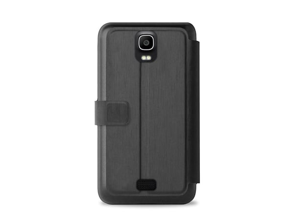 Huawei Y360 Eco-Leath. Cover w/Flip/CardSlot Black
