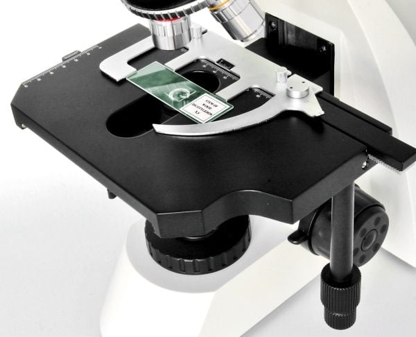 Bresser Optics BIOSCIENCE 40-1000X, Digitalt, Sort, Hvit, 1000x, 40x, Halogen, AC
