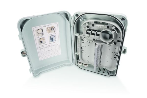 DIGITUS DN-968911 - Valokuituoptiikan jakelurasia - LC/duplex- tai SC/simplex-liittimet - ulkokäyttöön - 24 porttia