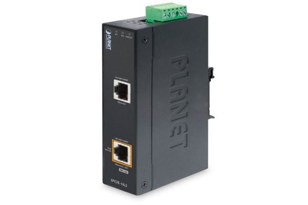 PLANET IPOE-162 - Strøminjektor - AC 24 / DC 24-48 V - 30 watt - utgangskontakter: 1