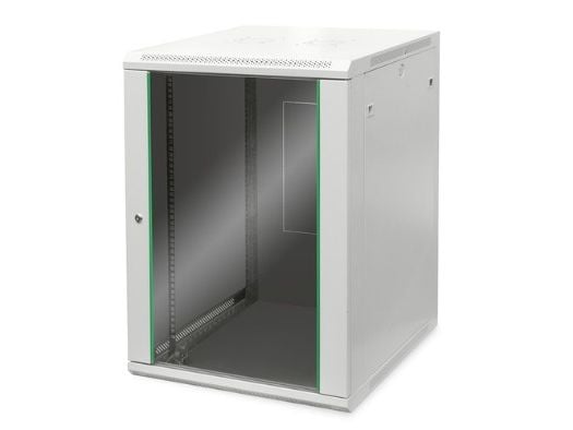 DIGITUS Professional Dynamic Basic Series DN-19 16U-6/6-EC - Skap - veggmonterbar - grå, RAL 7035 - 16U - 19"