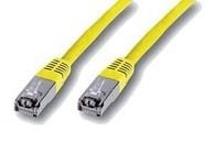 MicroConnect - Nettverkskabel - RJ-45 (hann) til RJ-45 (hann) - 50 cm - skjermet, beskyttet tvunnet parkabel (STTP) - CAT 6 - halogenfri - gul