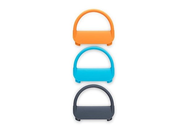 Wacom Bamboo Spark Closure Bands - Lukkebånd for bæreveske - grå, blå, oransje (en pakke 3)