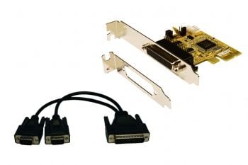 Exsys EX-44342 - Seriell adapter - PCIe - RS-232 x 2 (EX-44342)