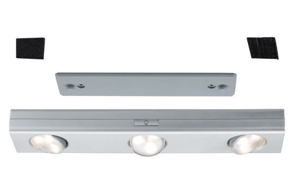 Paulmann 70635, Innsunket spotlight, LED, 3000 K, 22 lm, Kromfarget