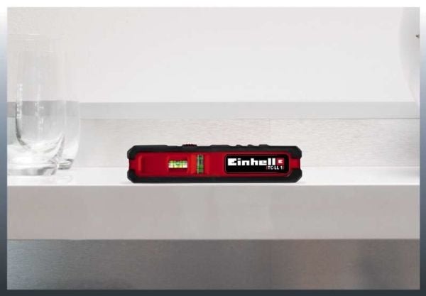 Einhell 4006825616217, 5 m, 20 m, Linje/punktmåler, Sort, Rød, 110 mm, 200 mm