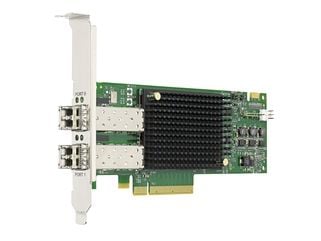 Broadcom LPE31002-M6, Sisäinen, Langallinen, PCI Express, Kuitu, 1600 Mbit/s, Musta, Vihreä, Harmaa