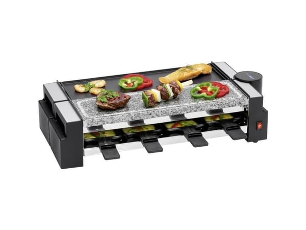 Clatronic RG 3678, 4 henkilö(t), Musta, Suorakulmainen, 380 x 115 mm, 1200 W, 220-240 V